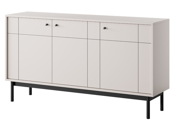 Dreitürige Kommode Julio Cashmere