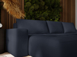 Ecksofa L-Form Links mit Schlaffunktion und Bettkasten Portland Anthrazit
