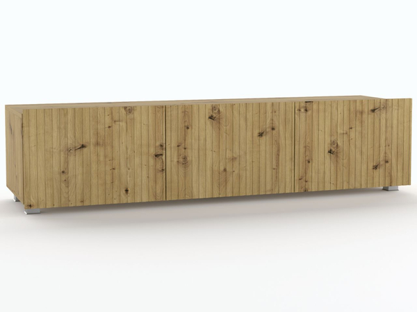TV-Lowboard mit Türen 150 cm Kioto Artisan Eiche