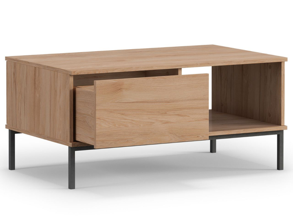 Couchtisch mit Stauraum Soroko Hickory