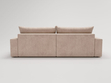 Ecksofa L-Form mit Schlaffunktion und Bettkasten Havi Rechts Beige