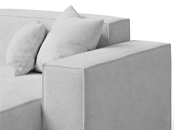 Ecksofa L-Form Rechts Arizona Grau