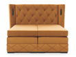 Boxspringbett mit Bettkasten 180x200 Neria Lux Beige