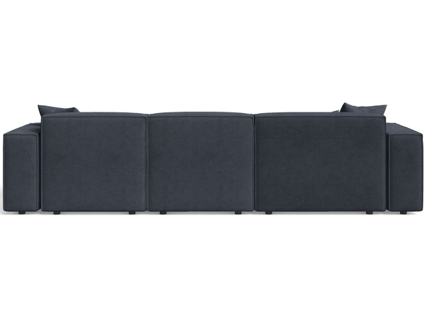 Ecksofa L-Form Links Arizona Dunkelgrau