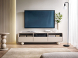 Modernes Wohnzimmer-Möbelset Soffio Kaschmir