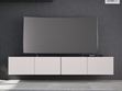 Set mit zwei TV-Lowboard mit Türen 100 cm Kioto Cashmere
