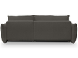 Ecksofa L-Form mit Schlaffunktion und Bettkasten Bene Schwarz