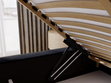 Polsterbett mit Bettkasten und Lattenrost 160x200 Plaza Schwarz