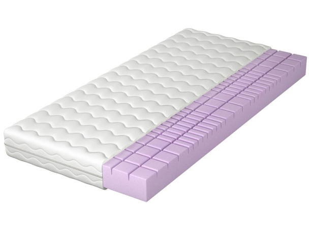 Schaumstoffmatratze mit abnehmbarem Bezug Elen 200x200