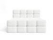 Boxspringbett mit Bettkasten 180x200 Rivon Creme