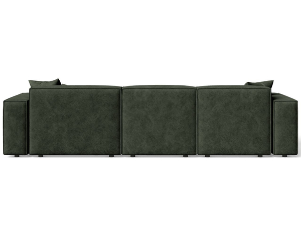 Ecksofa L-Form Rechts Arizona Grün