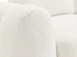 Ecksofa L-Form mit Schlaffunktion und Bettkasten Avelin Links Creme