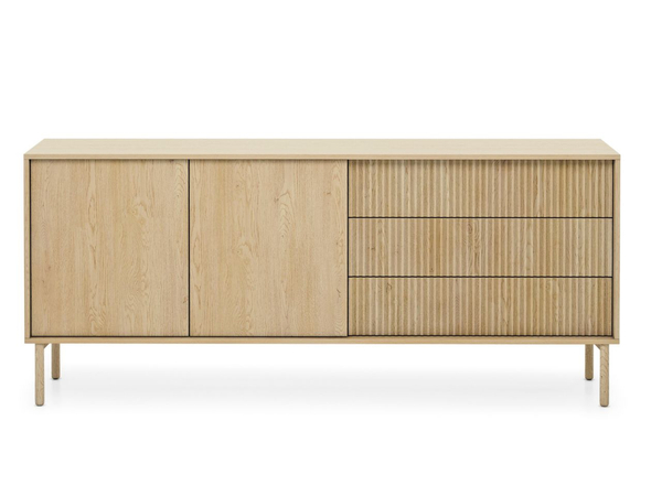Kommode mit Türen und Schubladen 187 Gradimento Eiche Cremona