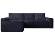 Ecksofa L-Form Links mit Schlaffunktion und Bettkasten Portland Anthrazit