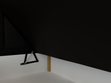 Boxspringbett mit Bettkasten 180x200 Cloud Schwarz