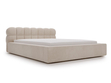 Polsterbett mit Bettkasten und Lattenrost 180x200 Plaza Beige