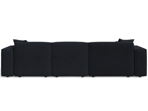 Ecksofa L-Form Links Arizona Schwarz