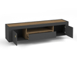 Set für Wohnzimmer Messina Schwarz