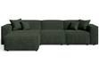 Ecksofa L-Form Links Arizona Grün