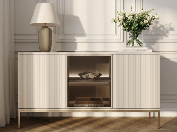 Türkommode mit Led Deo 154 cm Kaschmir