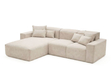 Ecksofa L-Form Links Moderne Ecksofa Leni Beige