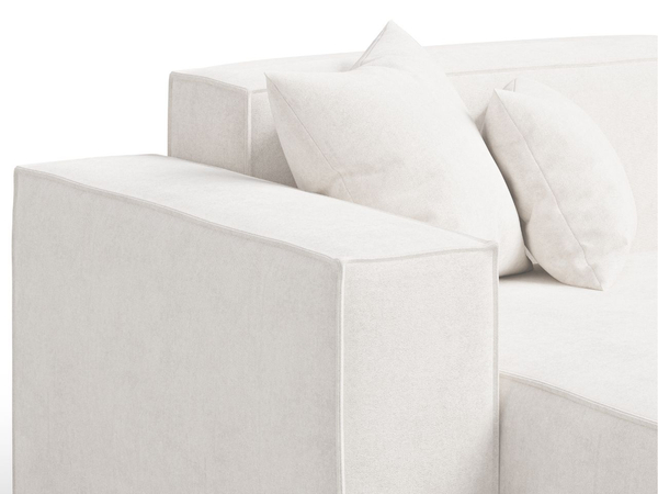 Ecksofa L-Form Links Arizona Creme