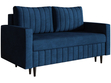 Schlafsofa mit Bettfunktion und Bettkasten Castelo Dunkelblau