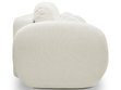 Schlafsofa mit Bettfunktion und Bettkasten Oreo Creme