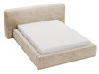 Polsterbett mit Bettkasten und Lattenrost 120x200 Monza Beige