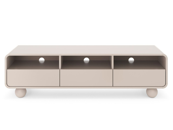 Modernes Wohnzimmer-Möbelset Soffio Kaschmir