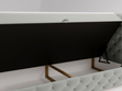 Boxspringbett mit Bettkasten 140x200 Canolo Hellgrau