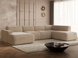 Wohnlandschaft Rechts Belluno Beige