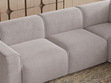 Ecksofa L-Form Rechts Eluno Grau