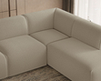 Ecksofa L-Form Rechts Eluno Bouclé-Stoff Beige