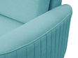 Ecksofa L-Form Rechts mit Schlaffunktion und Bettkasten Limon Blau