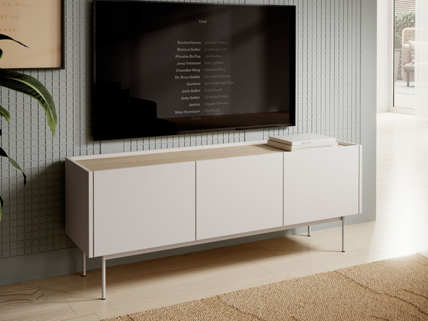 TV-Lowboard mit Türen Drevo Cashmere