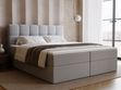 Boxspringbett mit Bettkasten 140x200 Maison Grau