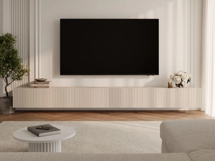 TV-Lowboard mit Türen 300 cm Kioto Cashmere