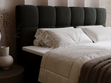 Boxspringbett mit Bettkasten 160x200 Maison Dunkelgrau