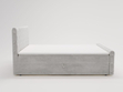 Boxspringbett mit Bettkasten 120x200 Lunaris Hellgrau