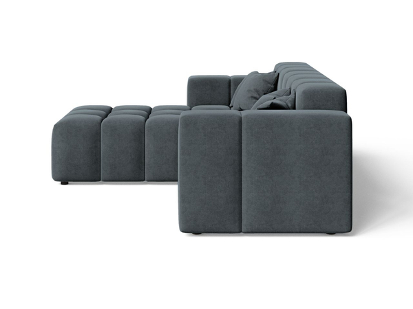 Ecksofa L-Form Links Moderne Ecksofa Loopo Dunkelgrau