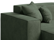 Ecksofa L-Form Links Arizona Grün
