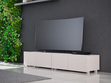 Set mit zwei TV-Lowboard mit Türen 100 cm Kioto Cashmere