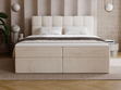 Boxspringbett mit Bettkasten 180x200 Maison Beige