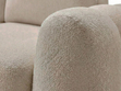 Ecksofa L-Form mit Schlaffunktion und Bettkasten Avelin Rechts Beige