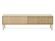  TV-Lowboard mit Türen 187 Gradimento Eiche Cremona