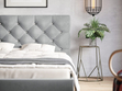 Polsterbett mit Lattenrost 180x200 Tril Beige