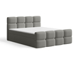 Boxspringbett mit Bettkasten 180x200 Rivon Grau