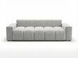 Schlafsofa mit Bettfunktion und Bettkasten Miro Grau