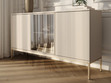 Türkommode mit Led Deo 154 cm Kaschmir